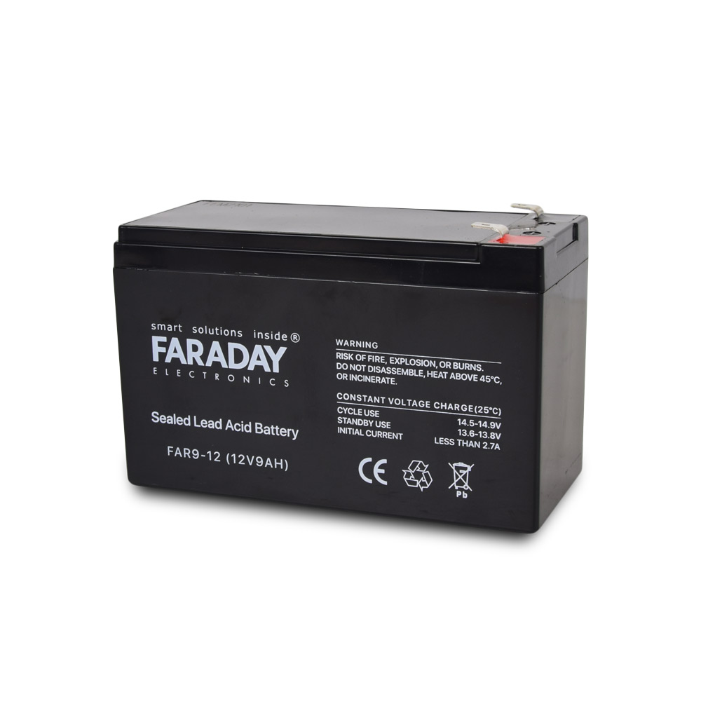 Акумулятор Faraday Electronics FAR9-12 12В 9Ah для ДБЖ (24237294) (24237294)