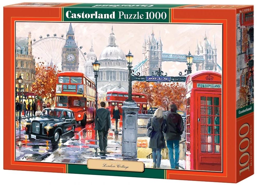 Пазл Castorland Коллаж Лондон 1000 дет.