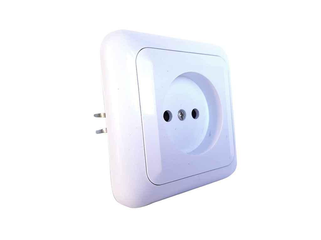 Розетка Белоцерковское УВП УТОС 1постовая РС16-015 без заземления (664701)