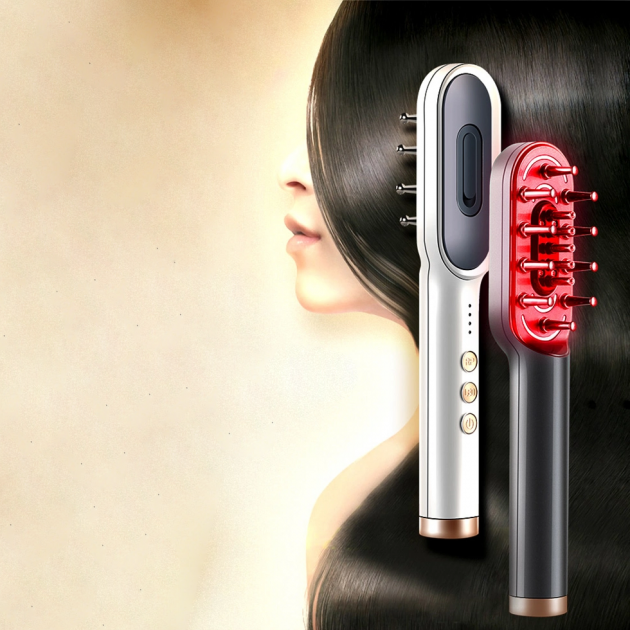 Расческа лазерная LumiGrow Laser Comb с микротоками для стимуляции роста волос - фото 2 Расческа лазерная LumiGrow Laser Comb с микротоками для стимуляции роста волос - фото 2