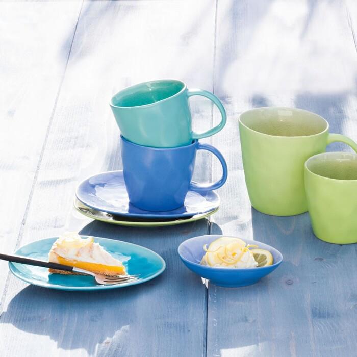 Тарілка десертна Turquoise A La Plage ASA-Selection 19,5х18 см (12056098) - фото 3 Тарілка десертна Turquoise A La Plage ASA-Selection 19,5х18 см (12056098) - фото 3