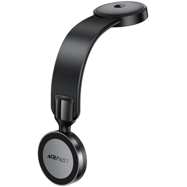 Держатель для телефона в машину Acefast D37 Magnetic wireless на панель Black (6974316283546)