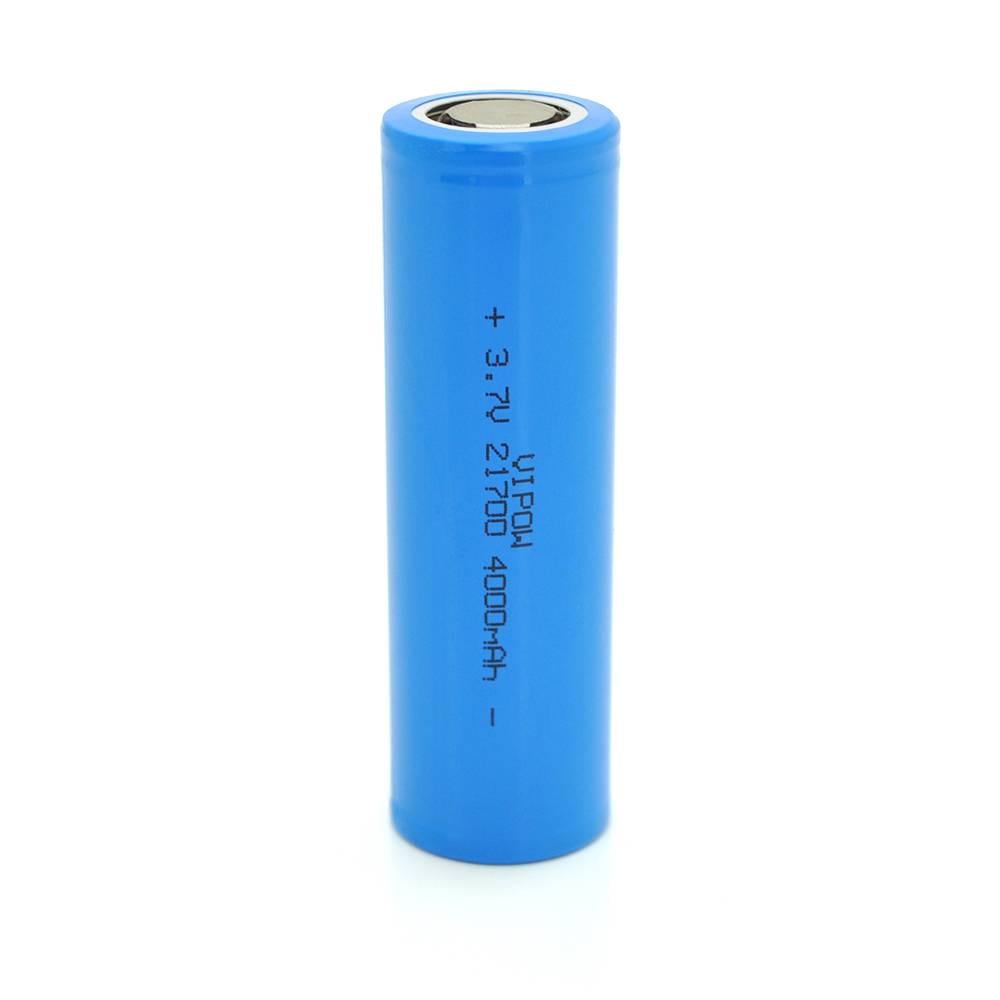 Акумулятор 21700 Li-Ion Vipow ICR21700 FlatTop 4000mAh 3,7V Q50/500 Blue (35946)