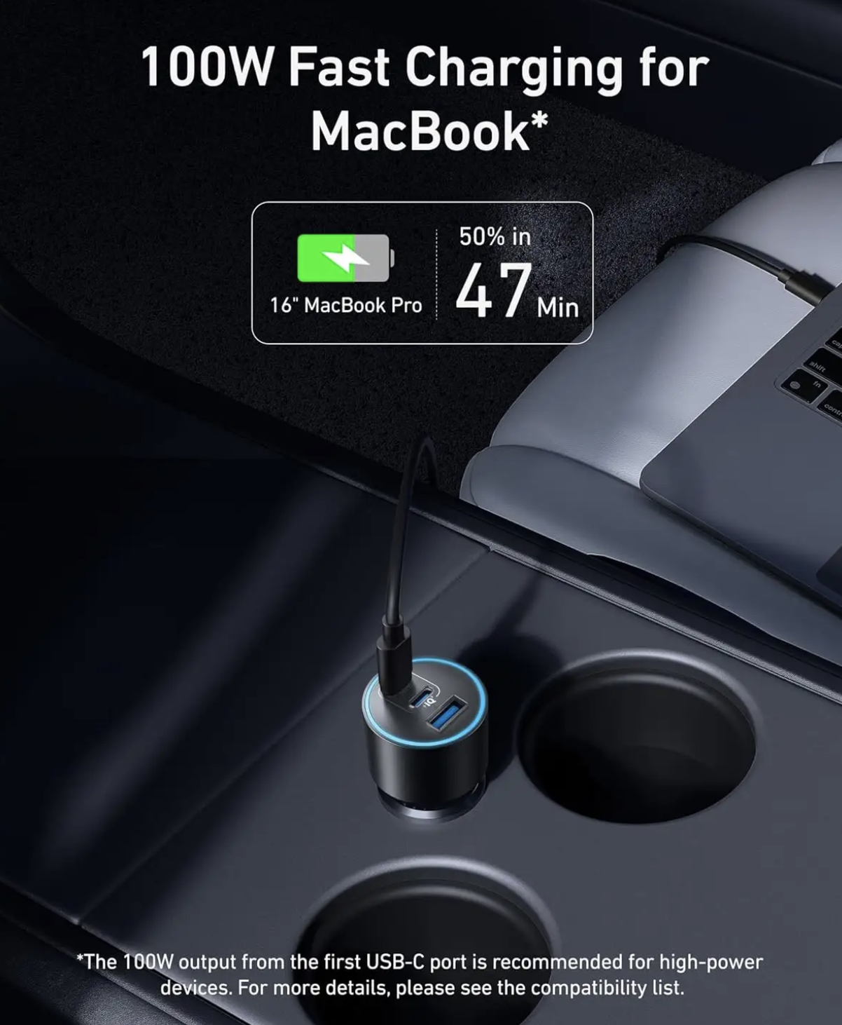 Автомобильное зарядное устройство Anker Fast Charger Car 3-Port 167,5W (A27376A1) - фото 3 Автомобильное зарядное устройство Anker Fast Charger Car 3-Port 167,5W (A27376A1) - фото 3