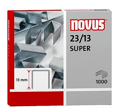 Скобы для степлера NOVUS №23/13 SUPER (042-0533) - фото 1