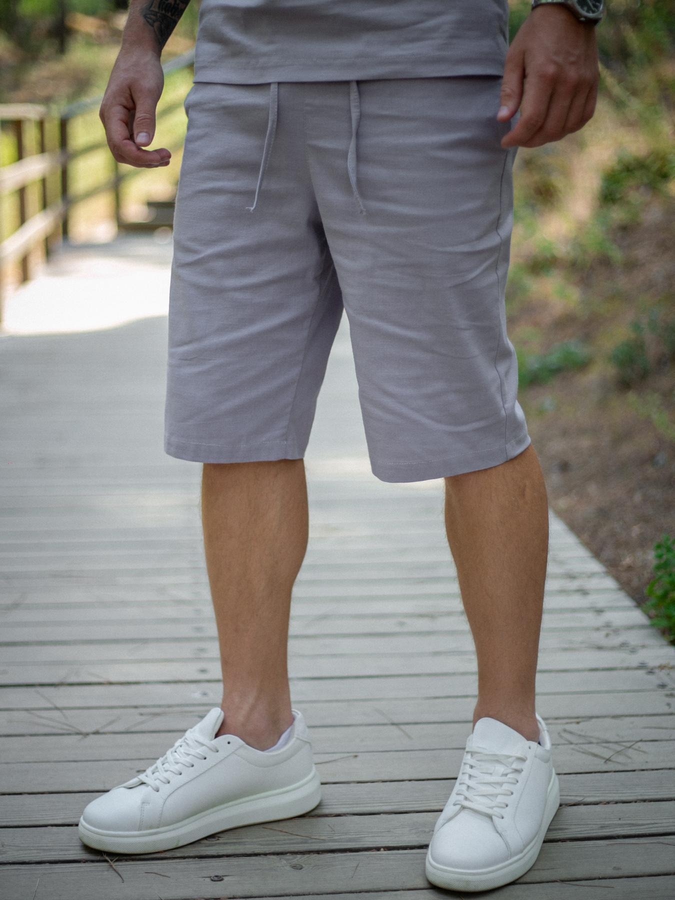 Костюм мужской Flax Intruder льняной S Серый (1624351714/6/1) - фото 5 Костюм мужской Flax Intruder льняной S Серый (1624351714/6/1) - фото 5