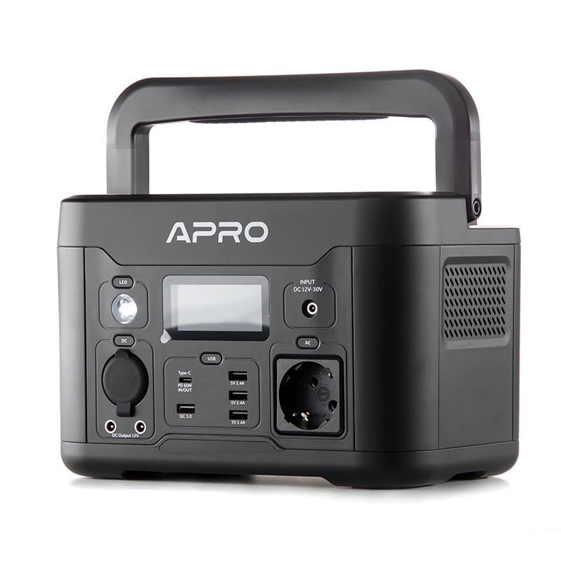 Зарядная станция Apro PS-500 220 В 500 Вт 515 Вт/ч с беспроводной зарядкой (852054) - фото 4