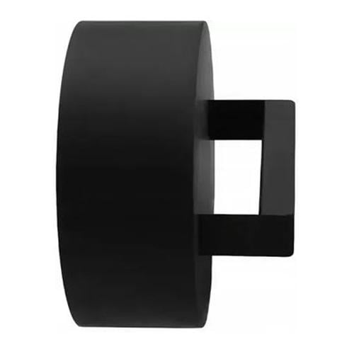 Заглушка до трійника на димохід Darco Ø 160 сталь 2 мм Чорний (23334662)