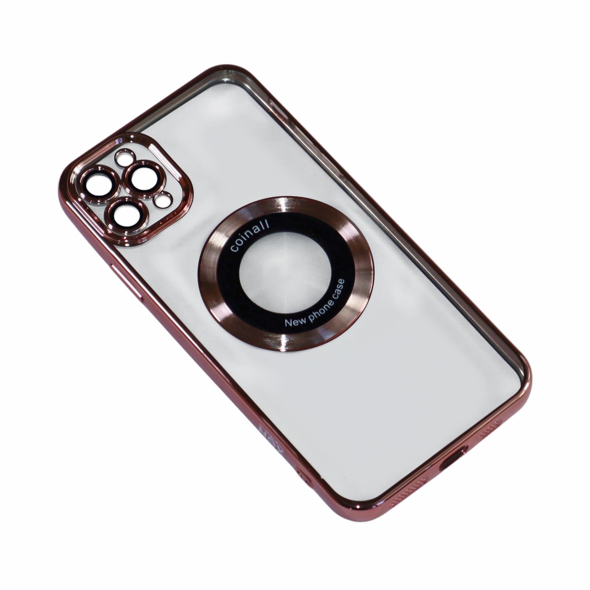 Магнитный чехол XON PhoneCase Magnetic для iPhone 11 Pro Max (PCMC1111400P 8307) Розовый/Прозрачный Магнитный чехол XON PhoneCase Magnetic для iPhone 11 Pro Max (PCMC1111400P 8307) Розовый/Прозрачный