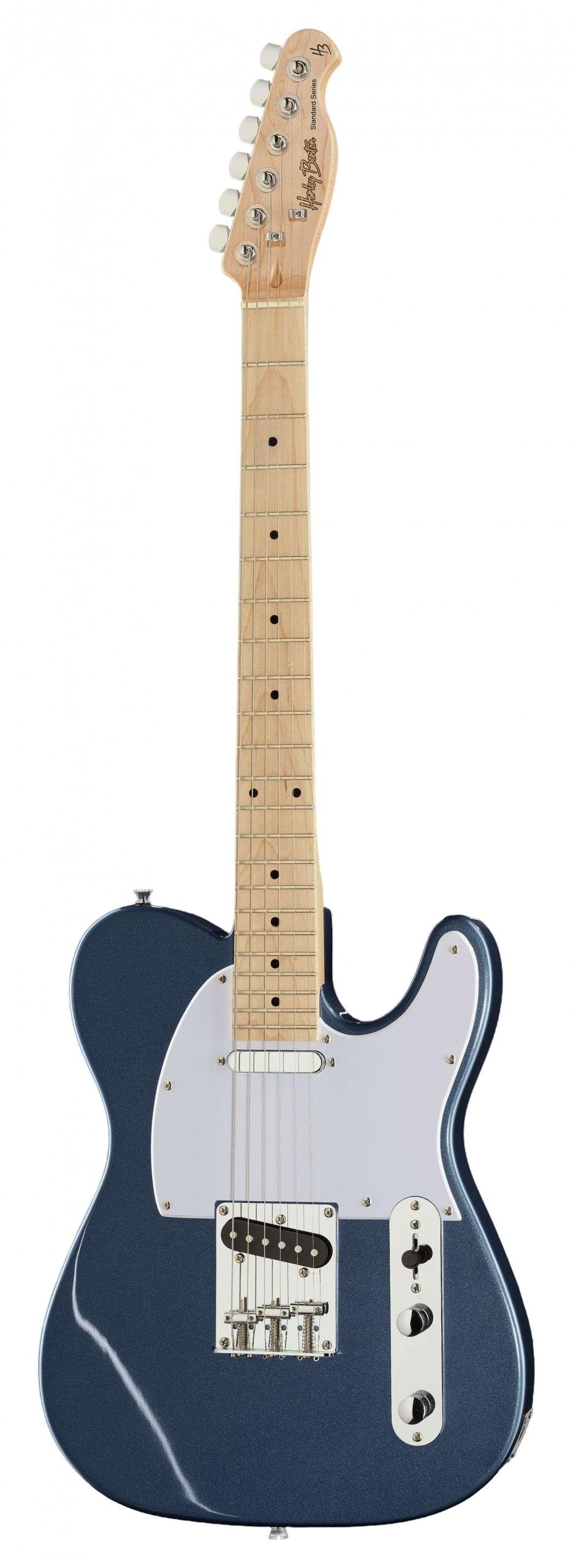 Електрогітара Harley Benton TE-20MN Blue Metallic Standard Series (128540)