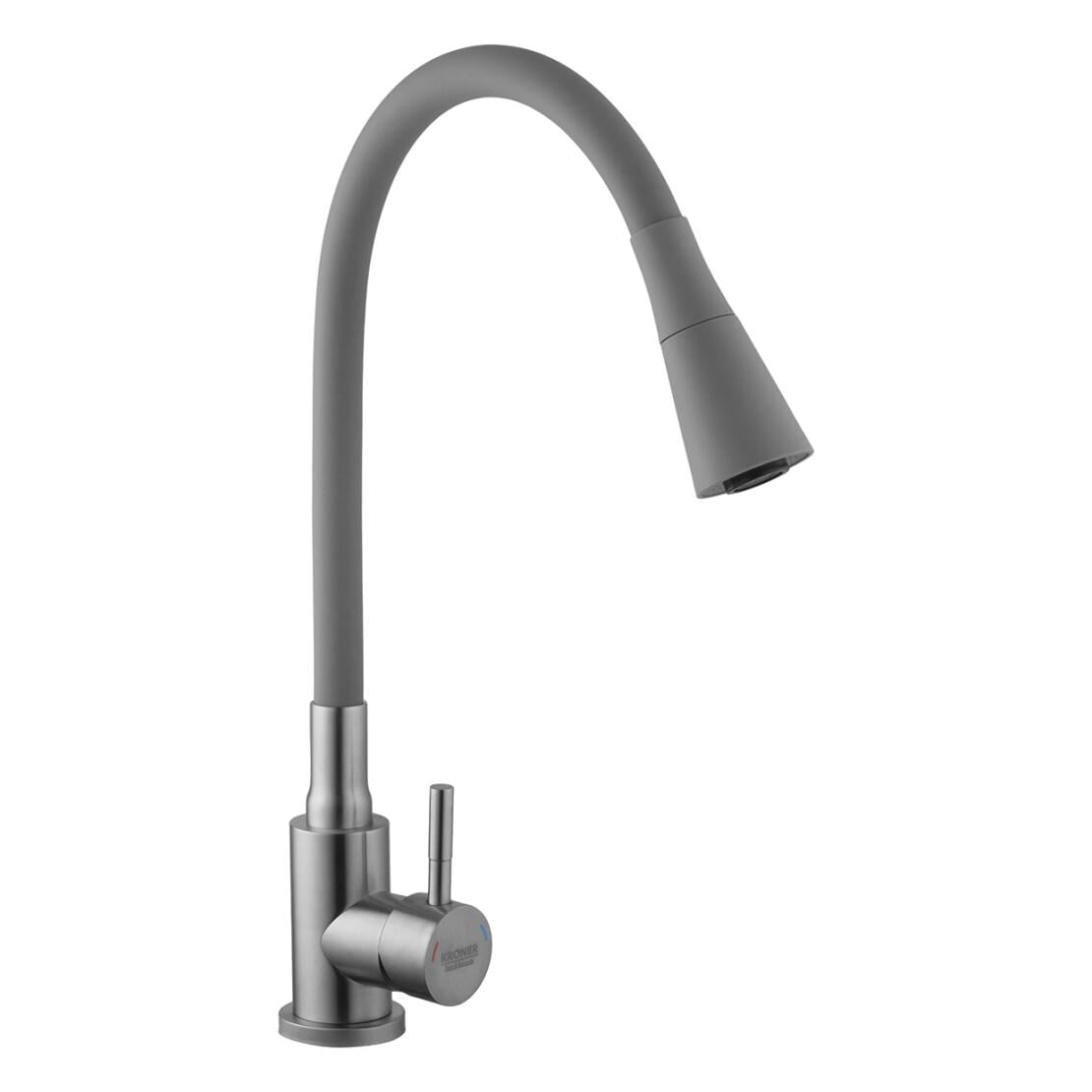 Смеситель для кухни Kroner KRP Edelstahl Klassisch ESG031GRA (CV035372)