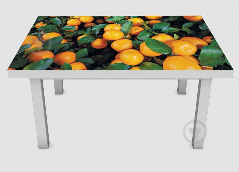 Наклейка на стол Zatarga 650х1200 мм Мандарины (Z180221/1)