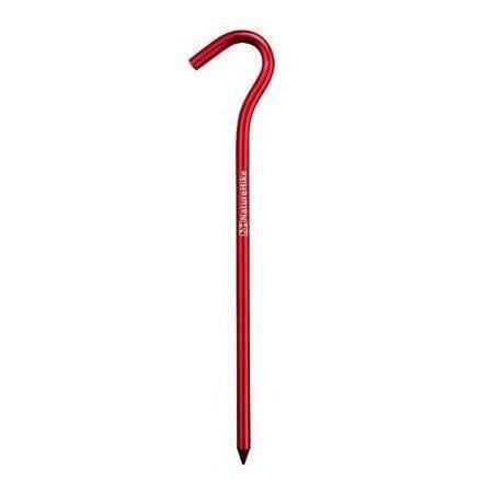 Кілки з гачком алюмінієві Naturehike NH15A008-I 16 см 8 шт. Червоний