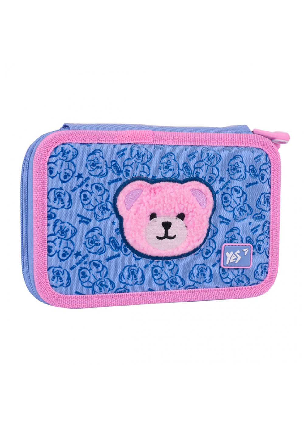 Пенал жесткий YES двойной HP-01 Cute Bear (533636)