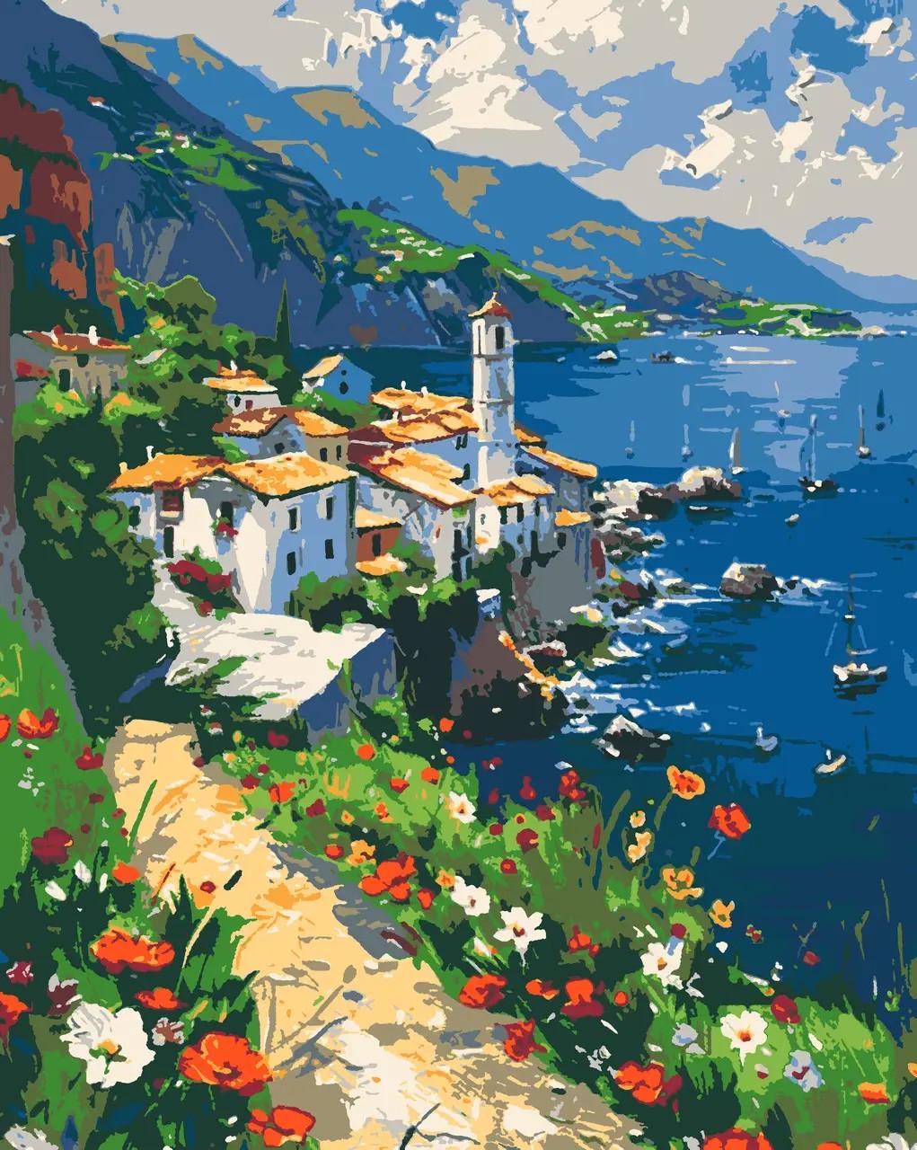 Картины по номерам Riviera Blanca "Белый берег" 40х50 см (RB-0935) Картины по номерам Riviera Blanca "Белый берег" 40х50 см (RB-0935)