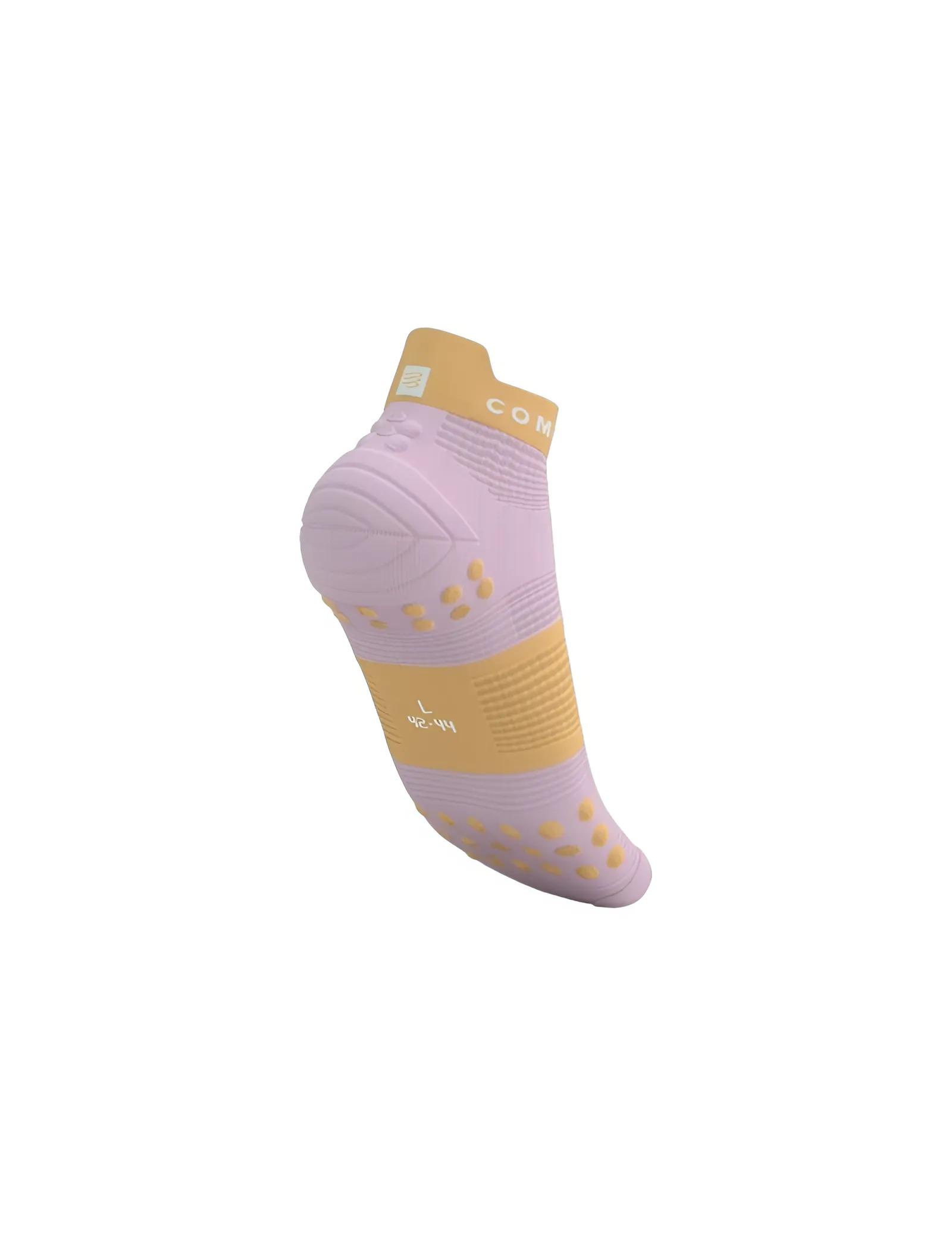 Шкарпетки компресійні Compressport XU00047B3083T1 Pro Racing Socks v4.0 Run Low T1 Roseate/Buff Orange (26711886) - фото 4