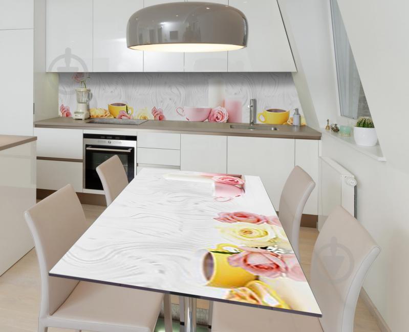 Наклейка 3Д виниловая на стол Zatarga «Яблочная тарталетка» 600х1200 мм (Z184102st) Наклейка 3Д виниловая на стол Zatarga «Яблочная тарталетка» 600х1200 мм (Z184102st)