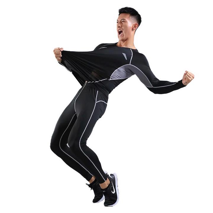 Комплект термобелье FENTA Thermal Underwear Reflective Ventilation для взрослых 170-175 см Black/Gray (3103) - фото 6