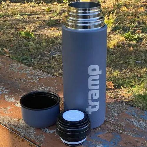 Термос Tramp Basic 1,0 л 30,5х8,5х8,5 см Серый (UTRC-113) - фото 8