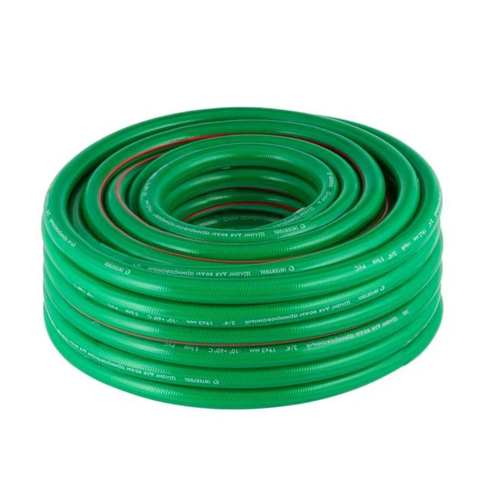 Шланг для води Intertool GE-4125 чотиришаровий армований PVC 3/4" 30 м (8-22-16196)