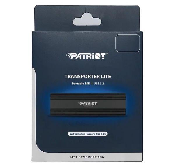 Накопичувач SSD Patriot Transporter Lite 1Tb Black Type-C 3.2 (PTPL1TBPECB) - фото 4 Накопичувач SSD Patriot Transporter Lite 1Tb Black Type-C 3.2 (PTPL1TBPECB) - фото 4
