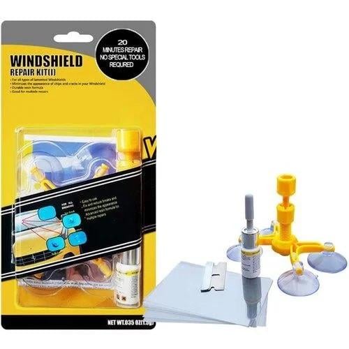 Комплект Windshield Repair Kit полимер для ремонта лобового стекла и ремонта сколов - фото 5 Комплект Windshield Repair Kit полимер для ремонта лобового стекла и ремонта сколов - фото 5