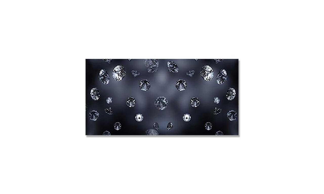 Наклейка вінілова на стіл Zatarga Чорні діамант 600х1200 мм (1283915520)