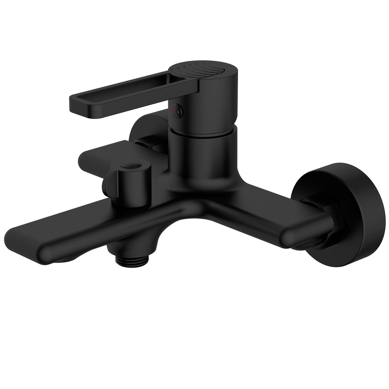 Смеситель для ванны Q-tap Taurus QTTAU259BLM45662 однорычажный Черный (233722) Смеситель для ванны Q-tap Taurus QTTAU259BLM45662 однорычажный Черный (233722)