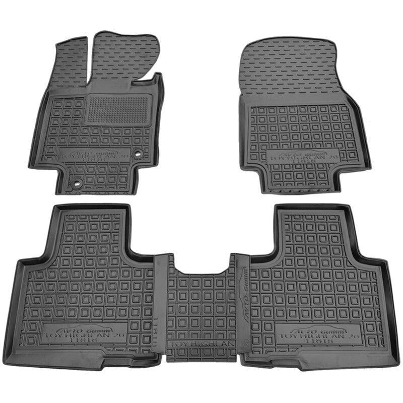 Коврики автомобильные AVTO-Gumm Toyota Highlander IV 19- Черный (11818)