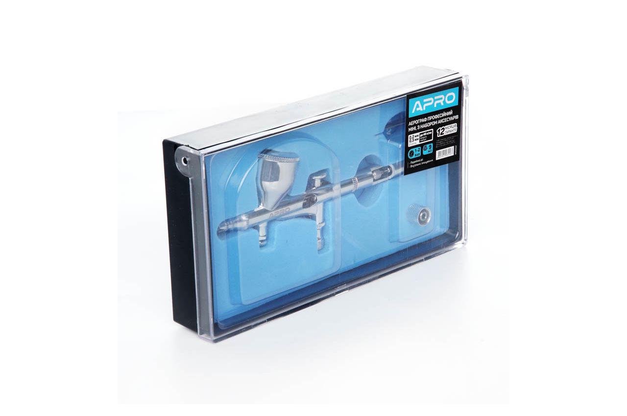 Аерограф Apro 850052 9 мл x 0,2 x 0,3 мм СБ - фото 8