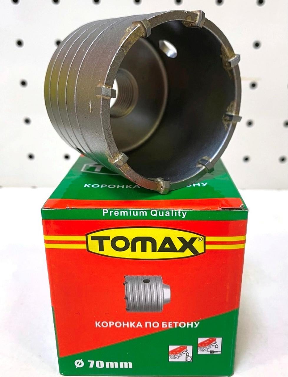 Коронка по бетону TOMAX 70 мм без хвостовика (1415215429) - фото 5