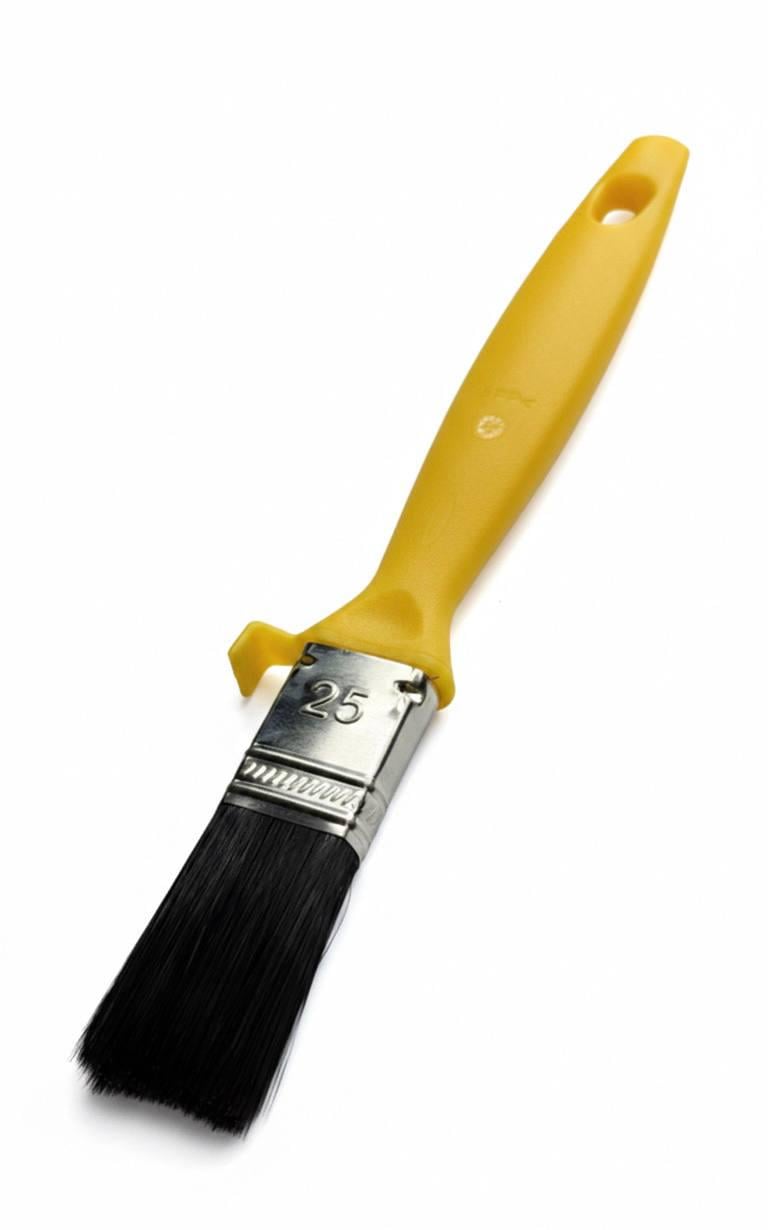 Кисть малярная плоская Anza Basic XP Flat Brush покраска без разводов 25 мм (147525)
