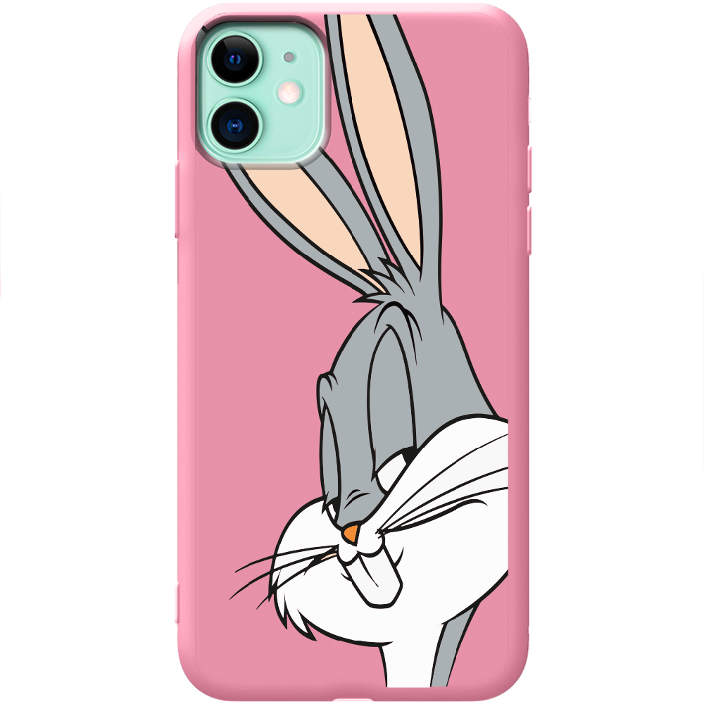 Чохол Boxface iPhone 11 Lucky Rabbit Рожевий силікон (38184-bk81-43040) - фото 1