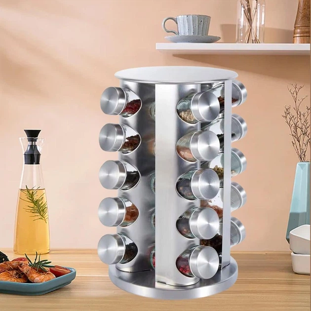Набір для спецій на підставці 20 відсіків Spice carousel (AND570) Набір для спецій на підставці 20 відсіків Spice carousel (AND570)