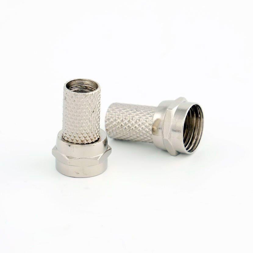 Телевизионный разъем F коннектор для коаксиального кабеля (00000001667)