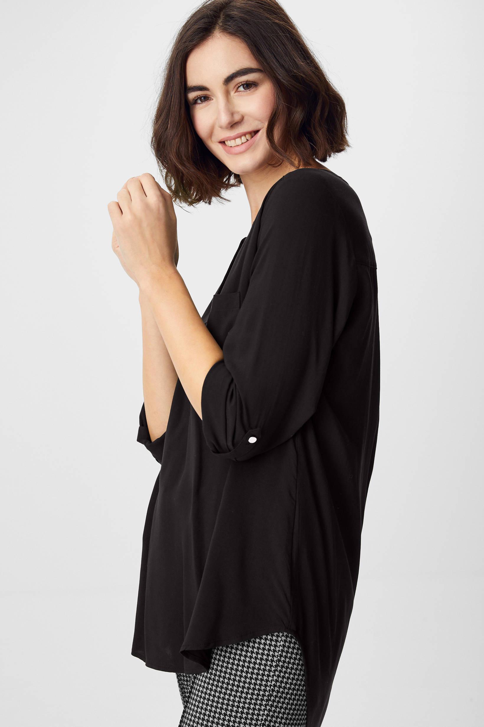 Блузка C&A 52 Чорний (2000001275887) - фото 4 Блузка C&A 52 Чорний (2000001275887) - фото 4