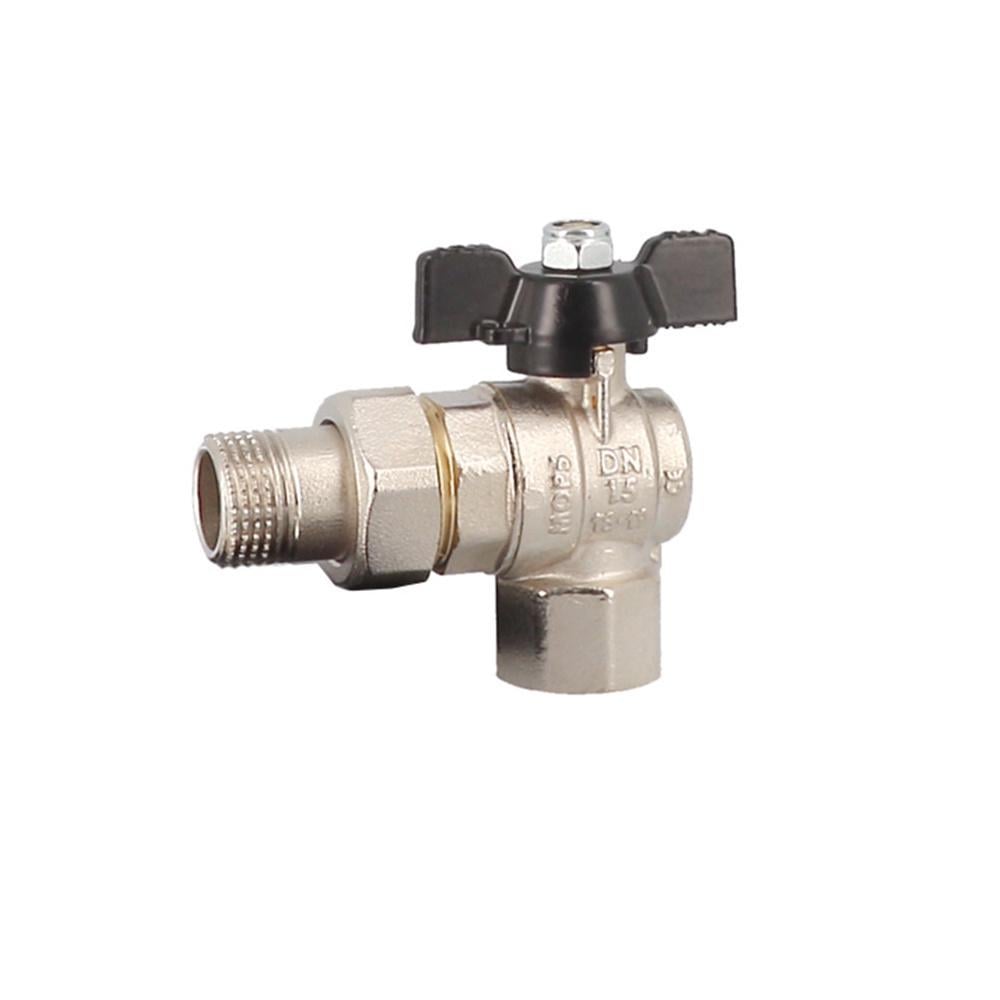 Кран шаровой General Fittings 1" ЗВ со угоном полнопроходной (AKV-7100M8N101000A)
