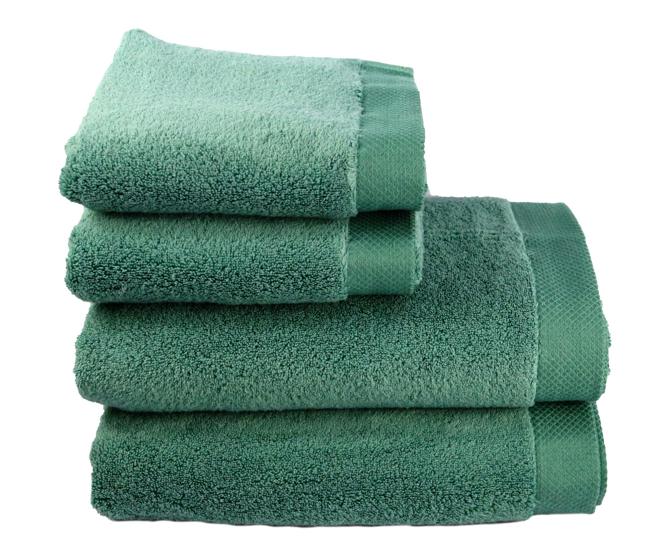 Рушник Lubow Microcotton 50х90 см 550 г/м2 Зелений - фото 4 Рушник Lubow Microcotton 50х90 см 550 г/м2 Зелений - фото 4