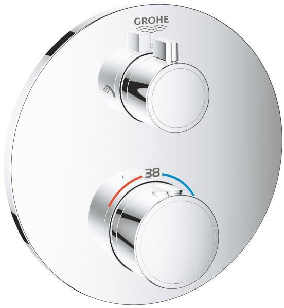 Внешняя часть смесителя Grohe Grotherm с термостатом (24076000)