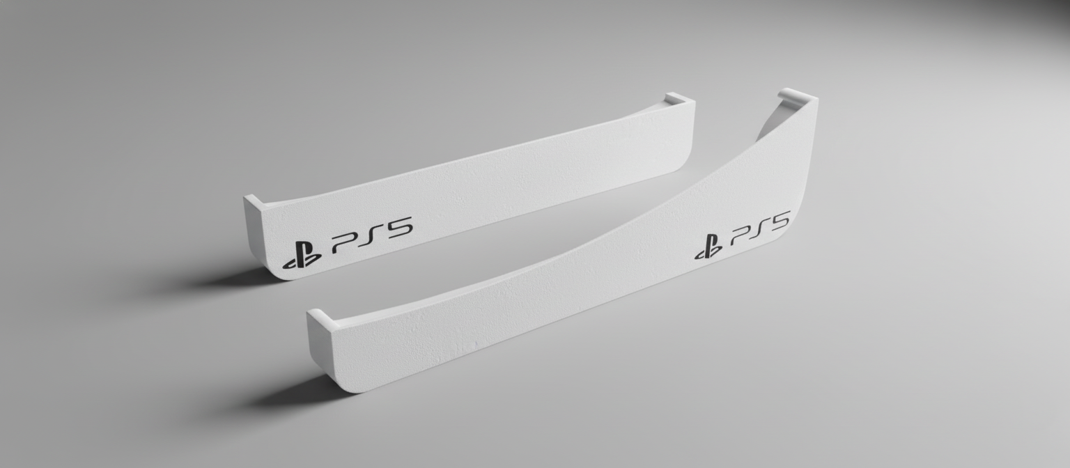 Подставка горизонтальная для PlayStation 5 Белый (0357-1)