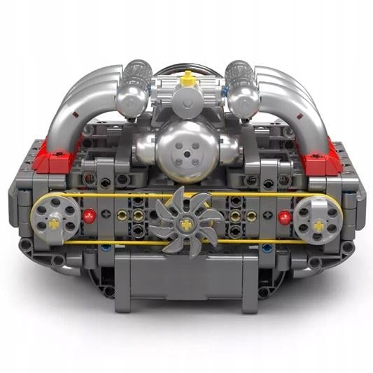 Конструктор Boxer Flat-6 Engine Porshe Mould King Двигатель моторизованный детский 609 дет. (10193) - фото 3 Конструктор Boxer Flat-6 Engine Porshe Mould King Двигатель моторизованный детский 609 дет. (10193) - фото 3