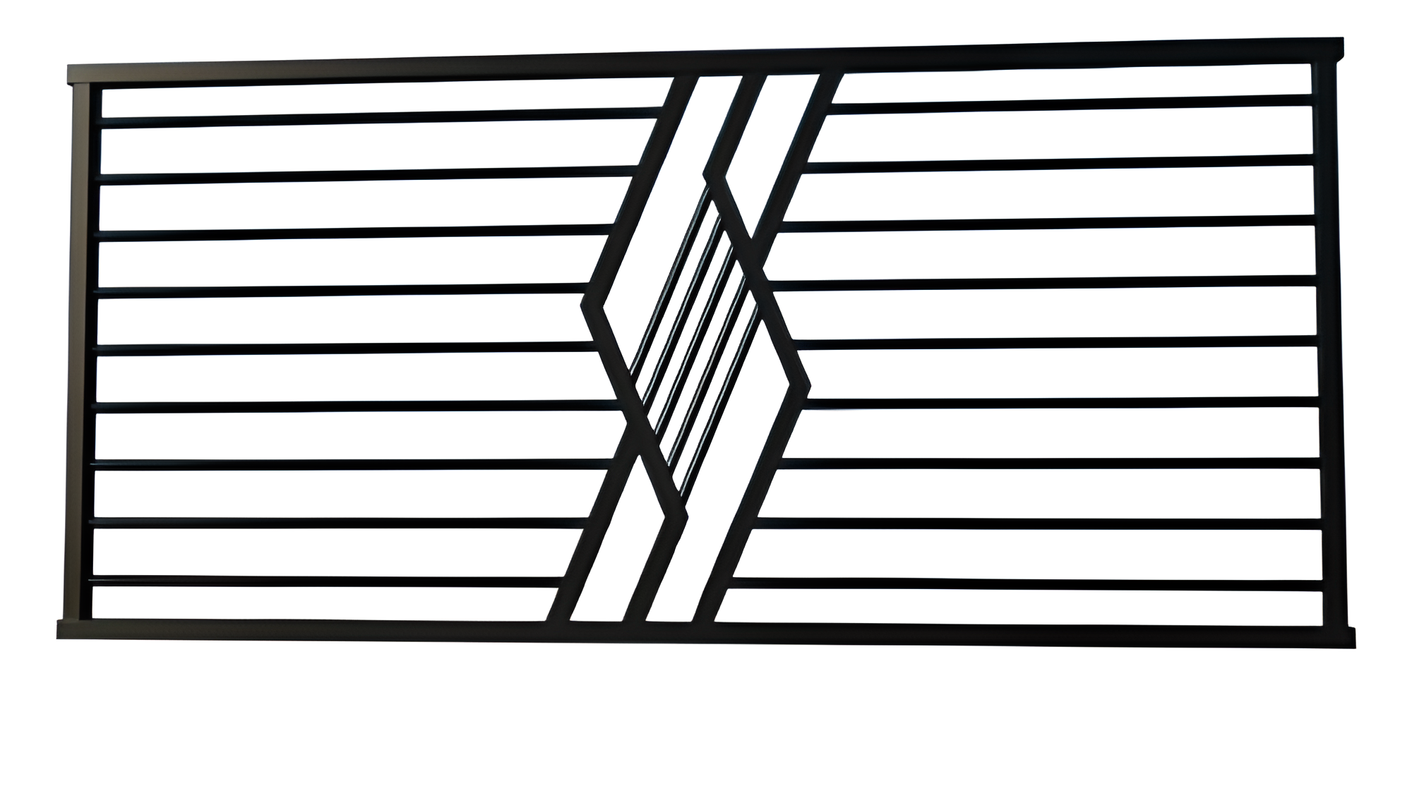 Забор секционный металлический порошковая покраска 1200х2000 мм