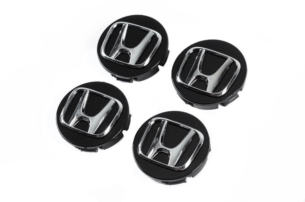 Ковпачки диски 58/56 мм 7726 Davs Auto для Honda abs-пластик Чорний
