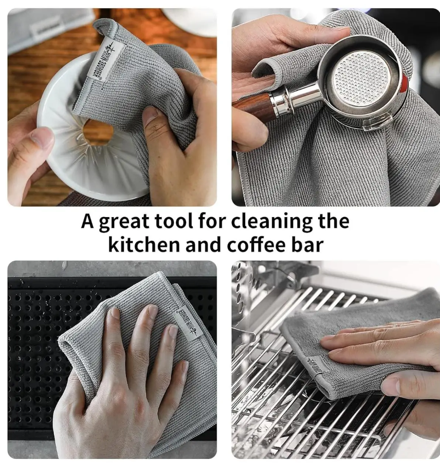 Набор полотенец бариста MHW-3BOMBER 4 шт. 28x28 см Серый/Темно-синий (CT5322) - фото 5 Набор полотенец бариста MHW-3BOMBER 4 шт. 28x28 см Серый/Темно-синий (CT5322) - фото 5