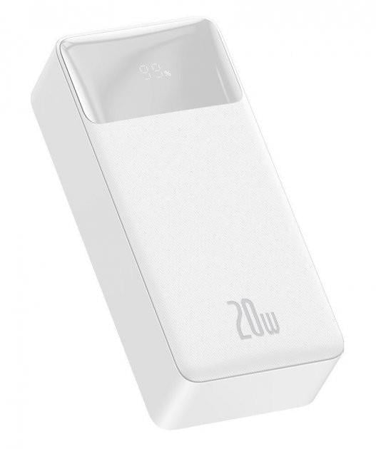 Повербанк УМБ Baseus Bipow Digital Display PPDML-N02 30000 mAh 20W White Повербанк УМБ Baseus Bipow Digital Display PPDML-N02 30000 mAh 20W White