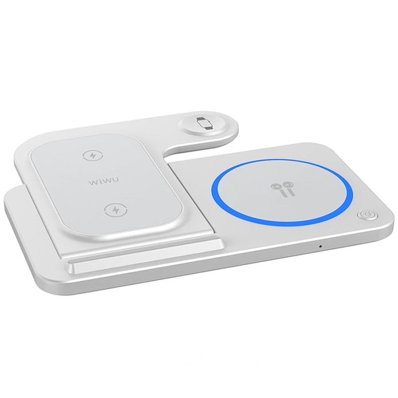 Зарядное устройство беспроводное WIWU Wi-W020 3 in 1 Wireless Charger White (00000070329_1)