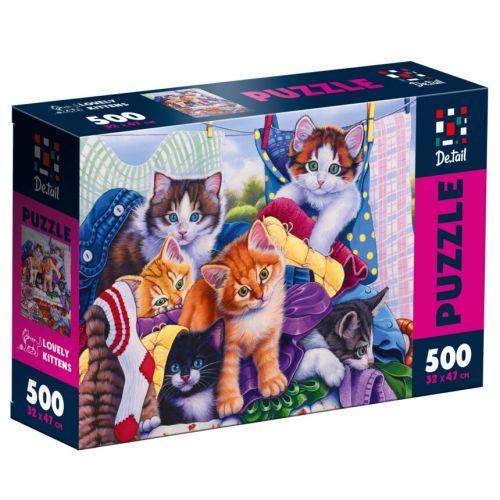 Пазлы De.tail Милые котята 500 деталей (3070941245)