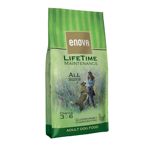 Корм сухий повнораційний Enova LifeTime Maintenance для дорослих собак усіх порід 12 кг (CS631)