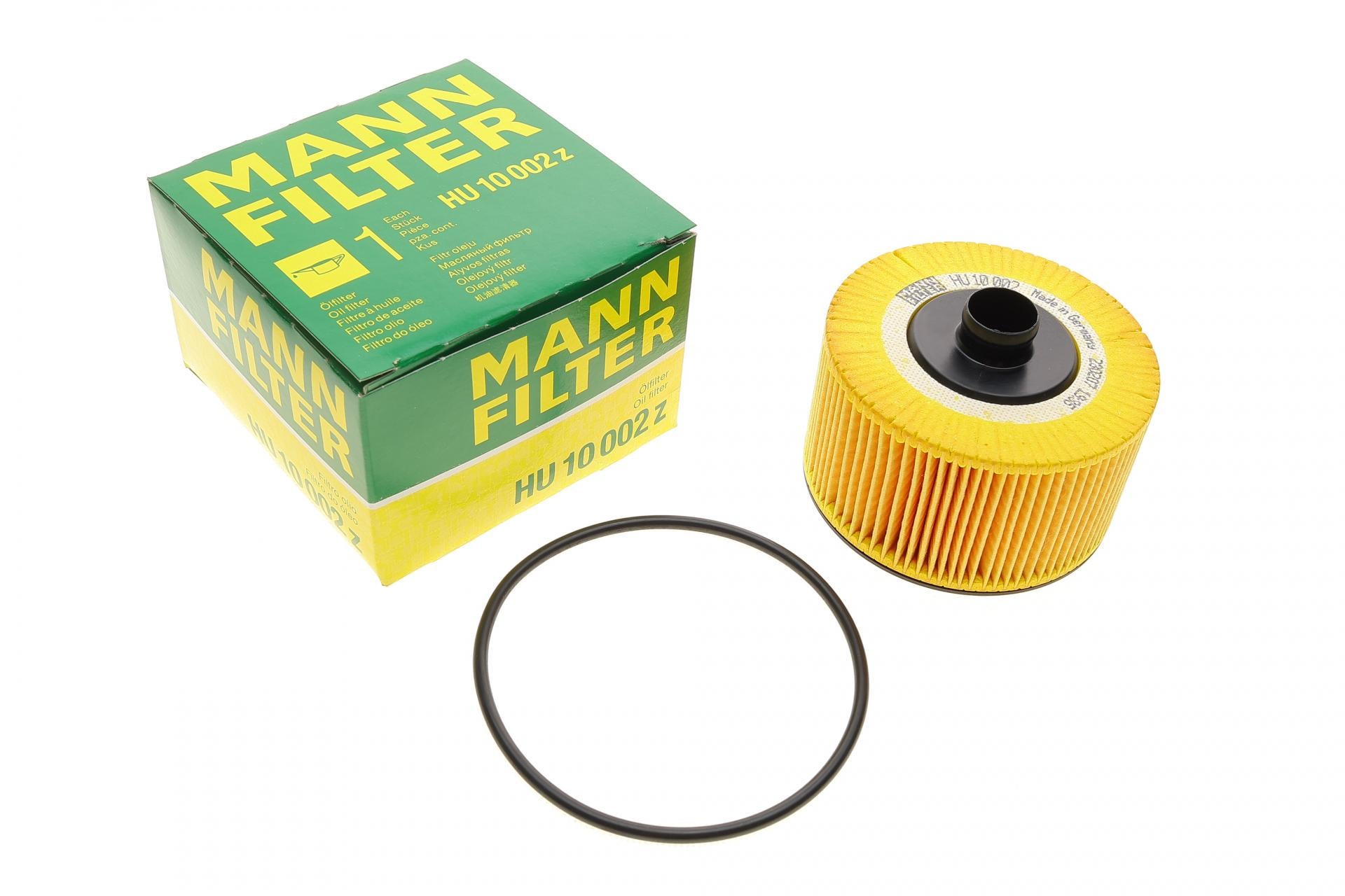 Фильтр масляный Mann-Filter для Renault Kangoo/Megane III/IV/Scenic III/IV 1,2TCe 12- (HU 10 002 Z)