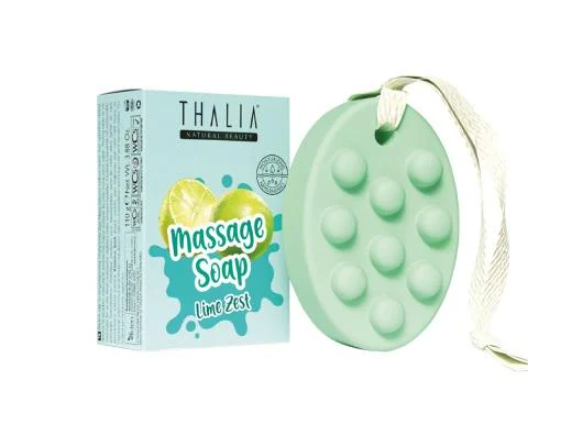 Мыло Thalia массажное Пикантный лайм 110 г (220628)